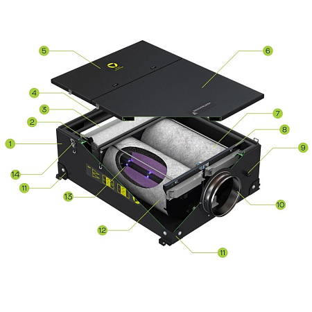 Фотокаталитический очиститель VentMachine ДФ 500 EPA