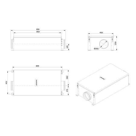 Приточная установка VentMachine Colibri 650 Zentec