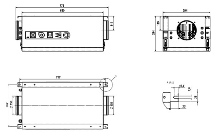 Приточная установка VentMachine Colibri 500 GTC G